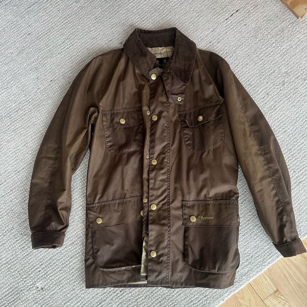 NEW Barbour Waxed Cotton Field jacket